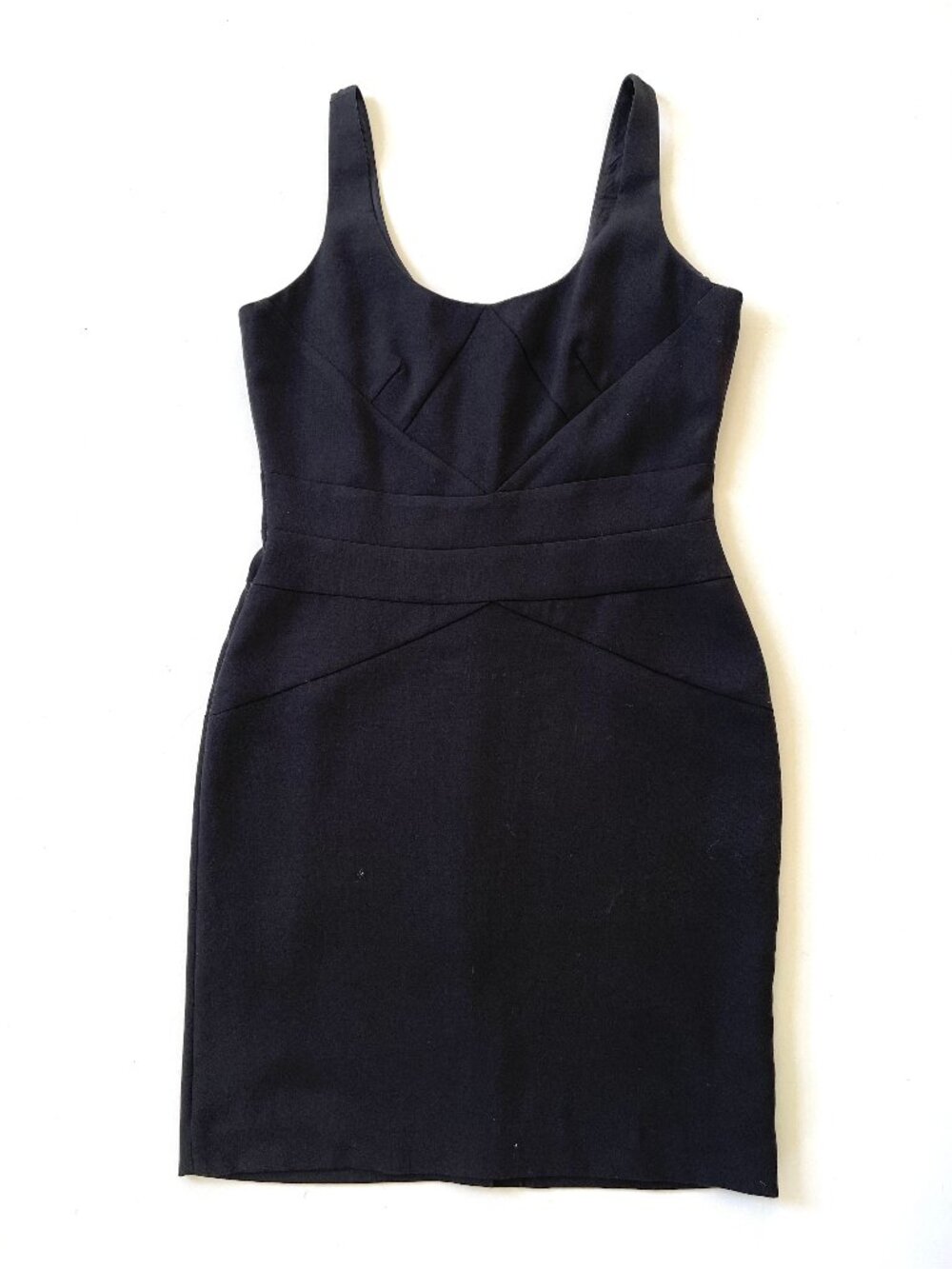 Michael Kors Black Fitted Mini Dress Size 8